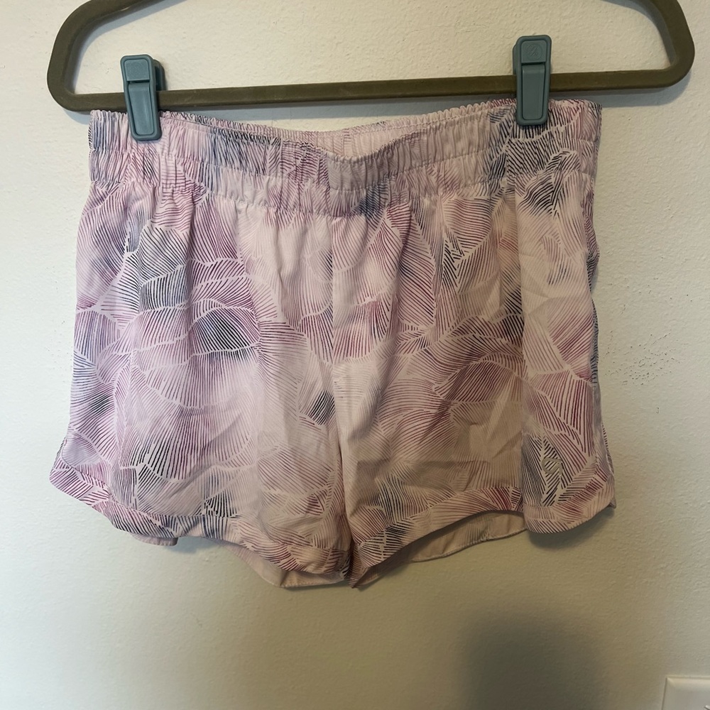 Gap Women's Pink Patterned Shorts